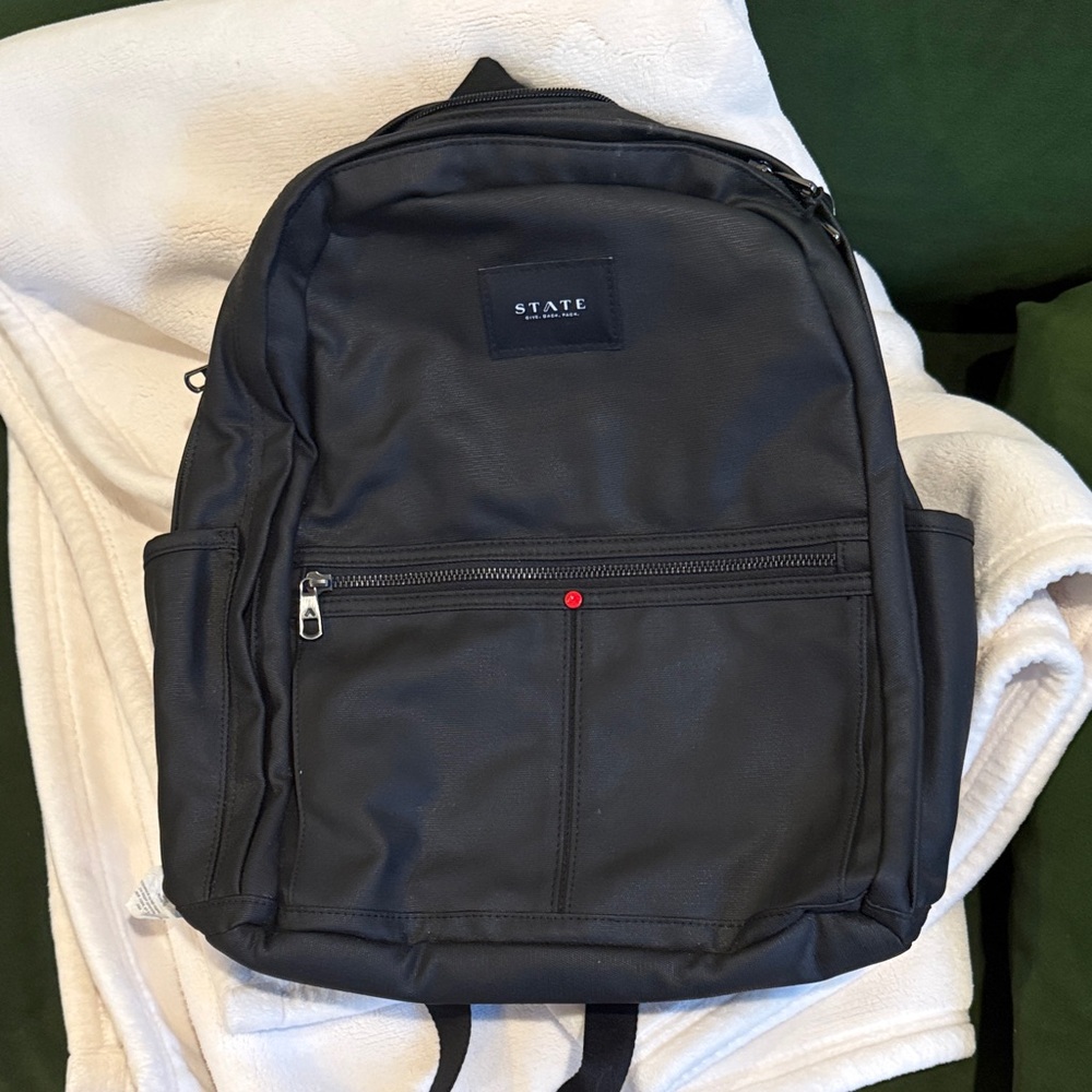STATE Classic Black Backpack - NWT